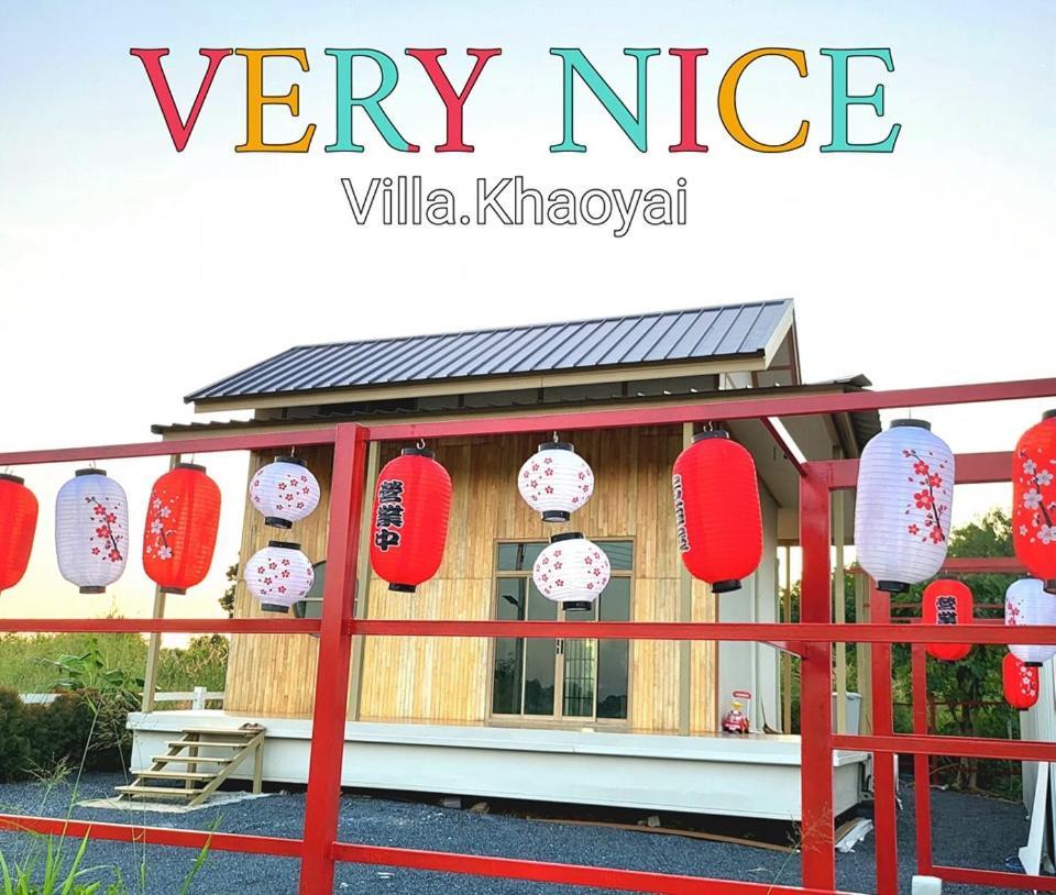 Verynice Villa Khaoyai Banszapphlu Kültér fotó